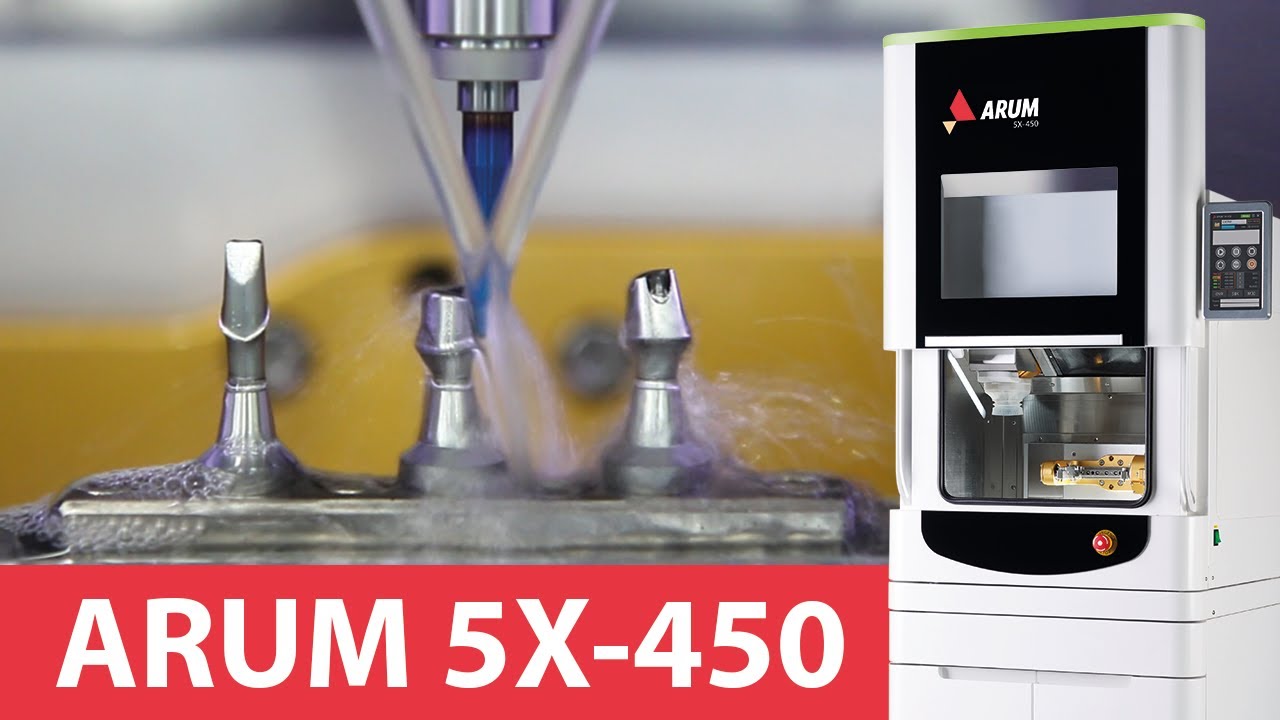 Máy phay nha khoa Arum 5X 450